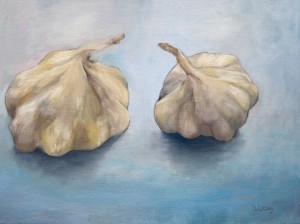 Two Heads oil on canvas 450.00